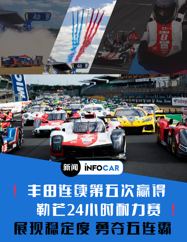 Infocar -INFOCAR车闻：丰田连续第五次赢得勒芒 24 小时耐力赛