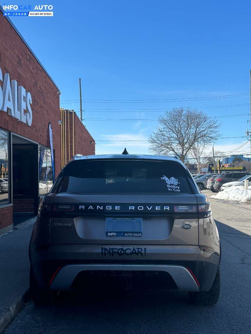 2018 Land Rover Range Rover Velar SE - INFOCAR - Toronto Auto Trading Platform