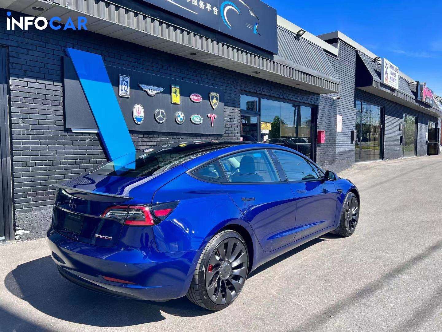 2022 Tesla Model 3 Perfromance - INFOCAR - Toronto Auto Trading Platform