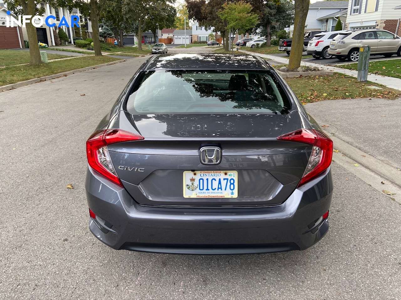 2018 Honda Civic Sedan LX CVT - INFOCAR - Toronto Auto Trading Platform